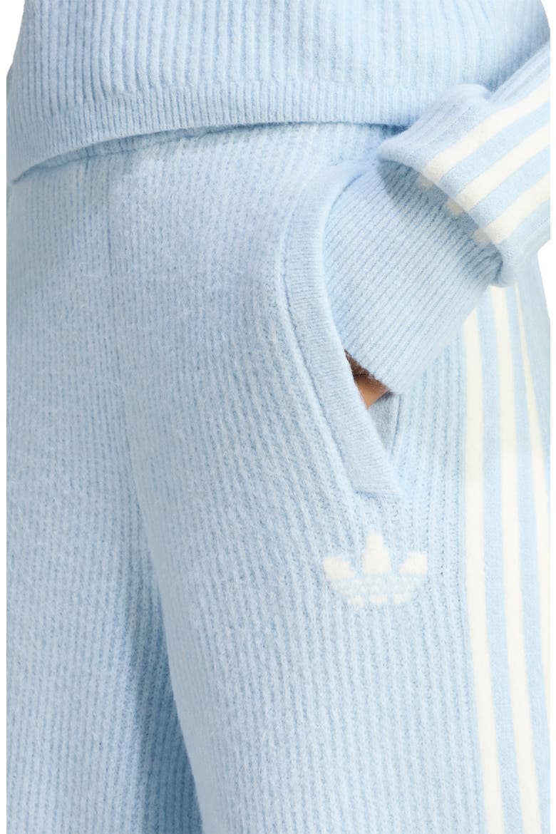 Ribbed Knit Pants, Alternate, color, WONDER BLUE