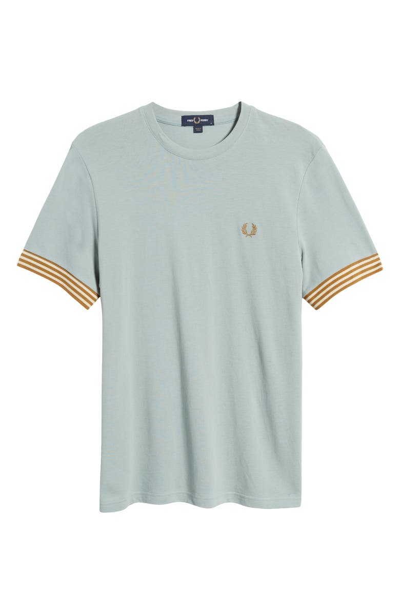Fred Perry Stripe Cuff T-Shirt, Alternate, color,