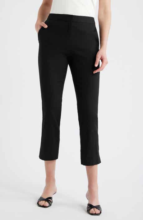 Tapria Slim Fit Crop Pants