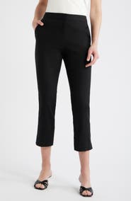 BOSS Tapria Slim Fit Crop Pants