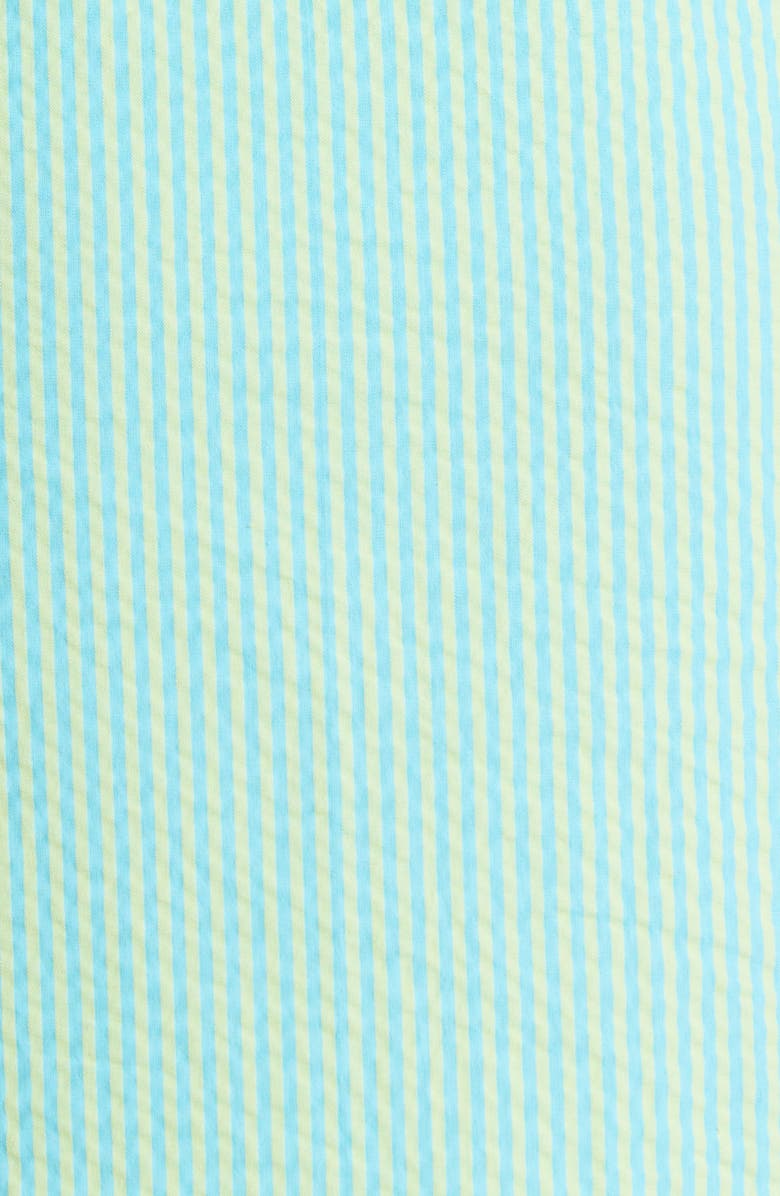 Cinq à Sept Seersucker Cotton Shirtdress, Alternate, color, 