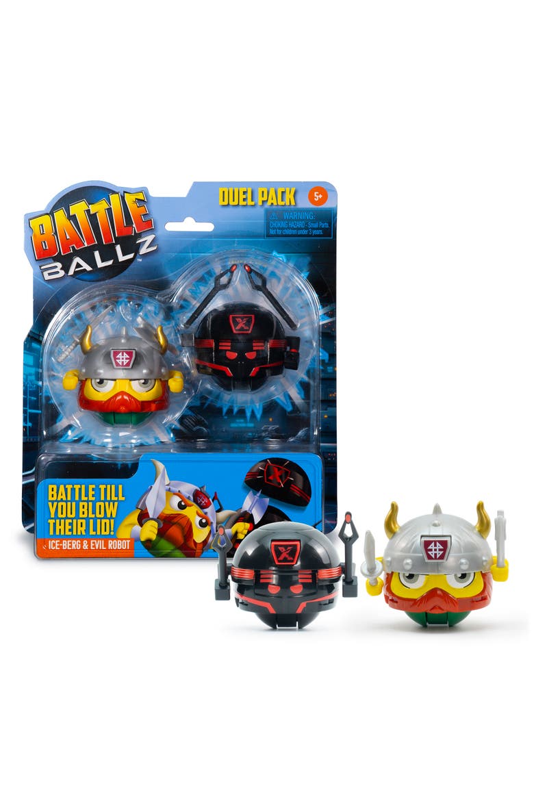 Duel Pack Ice Berg and Evil Robot 2 Warriors and Joysticks, 5+, Alternate, color, Multicolored