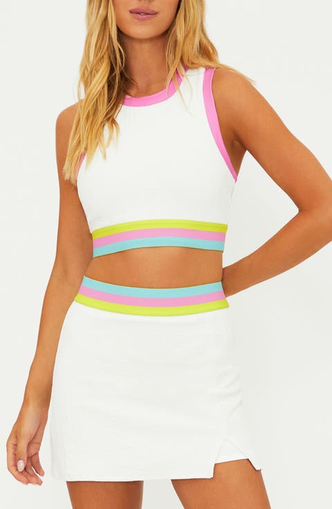 Gwen Rib Colorblock Sports Bra