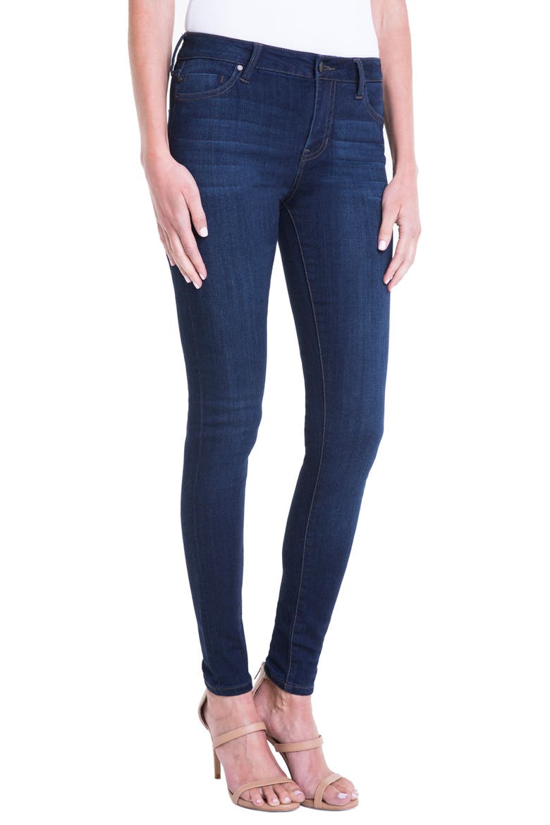 Abby Skinny Jeans, Alternate, color, DOHENY DARK