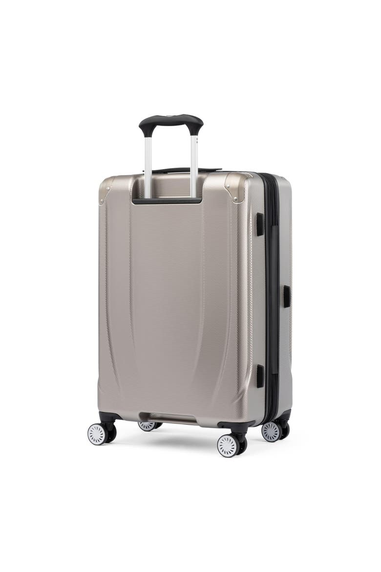Pathways 3 Hardside Expandable 25" Medium Checked Spinner Luggage, Alternate, color, Champagne