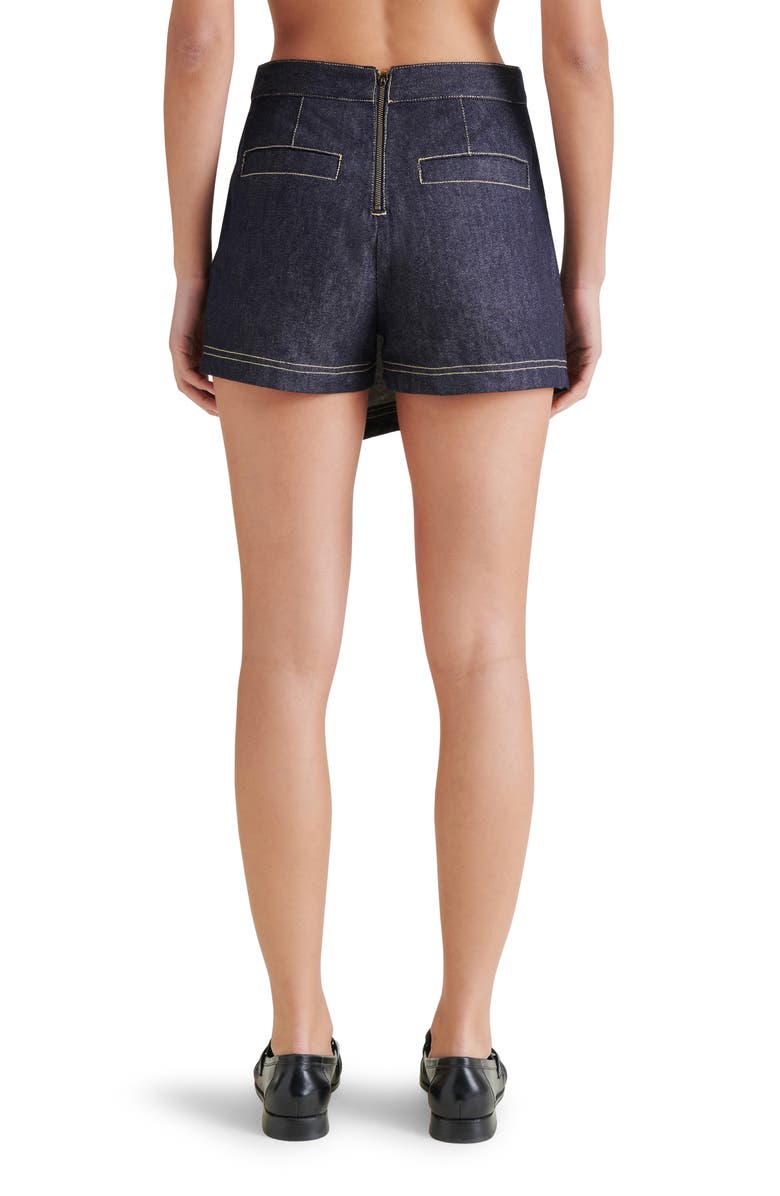 Steve Madden Milena Denim Wrap Miniskort, Alternate, color, 