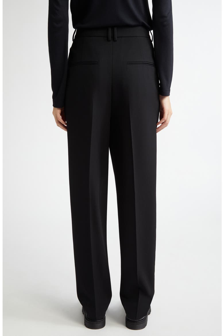 Bacall Virgin Wool Trousers, Alternate, color, BLACK