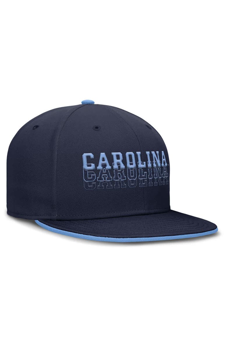 Jordan Brand Men's Jordan Brand  Navy North Carolina Tar Heels True Primetime Performance Fitted Hat, Alternate, color, 