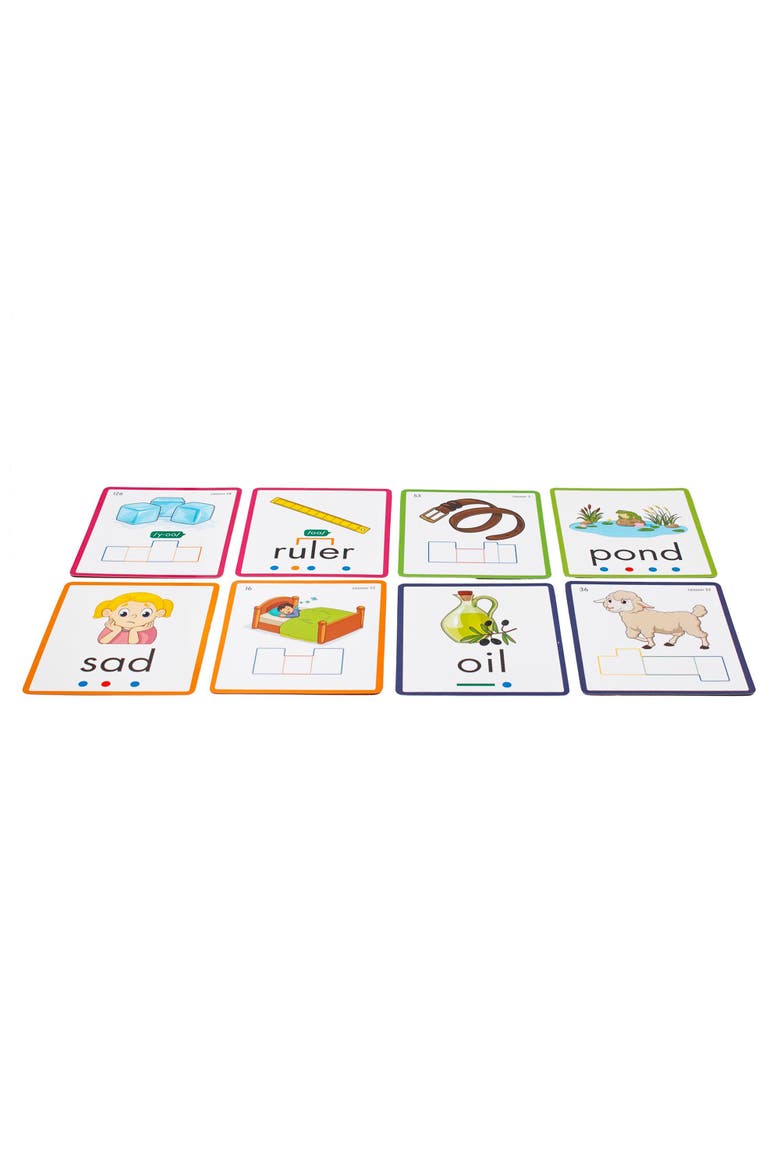 Rainbow Phonics Decodable Word Flash Cards, Alternate, color, Multicolored