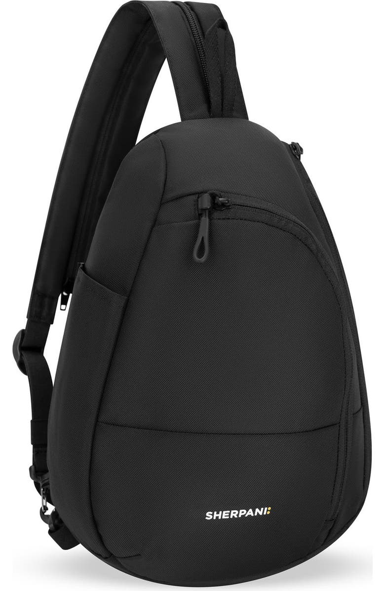 Sherpani Wayfarer Small Convertible 8L Sling Backpack, Alternate, color, Raven