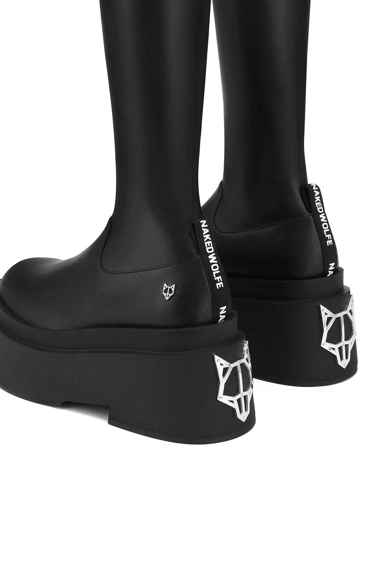 Naked Wolfe Naughty Platform Tall Boot, Alternate, color, 