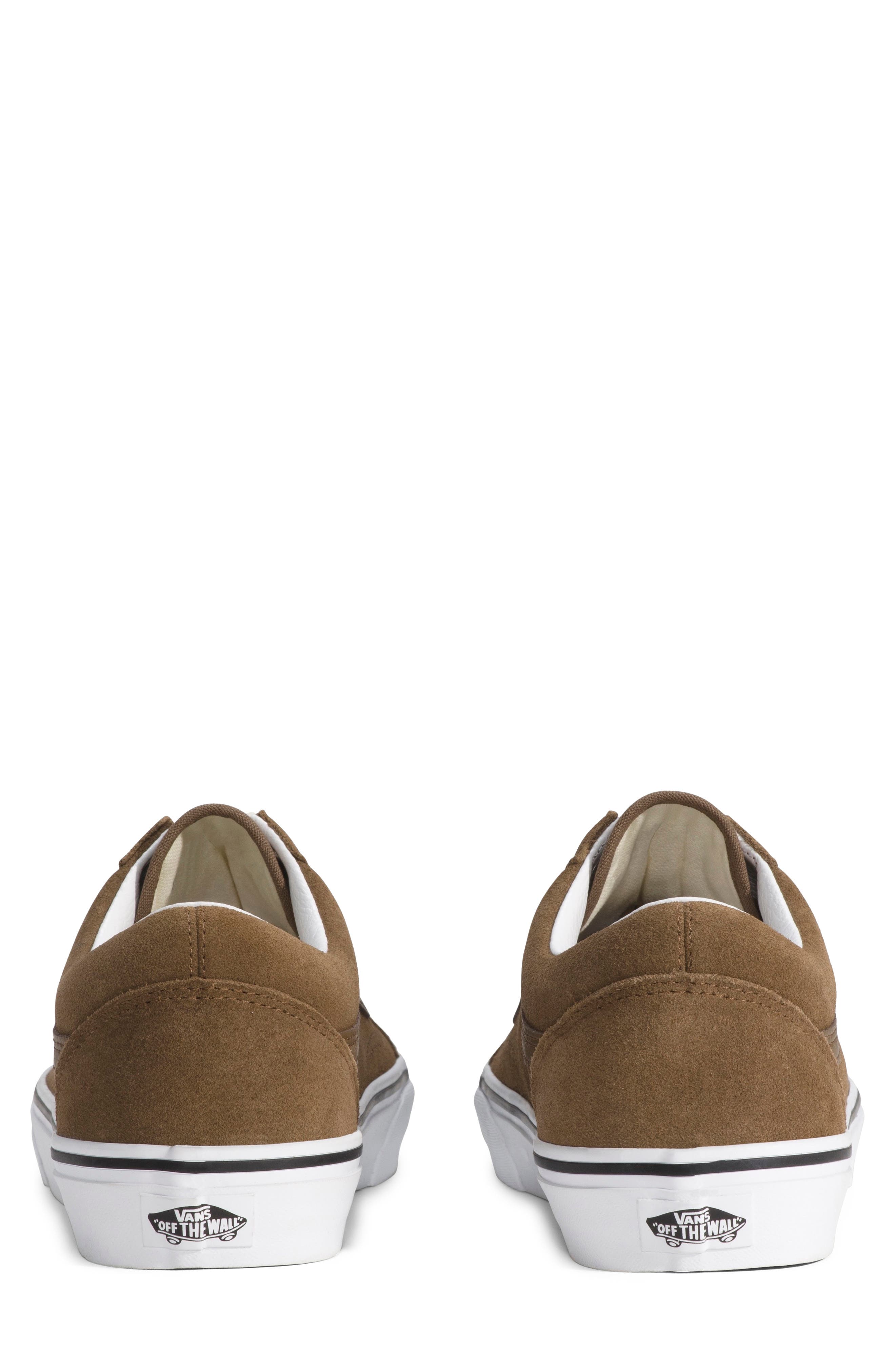 Vans Old Skool Sneaker, Alternate, color, Suede Sepia