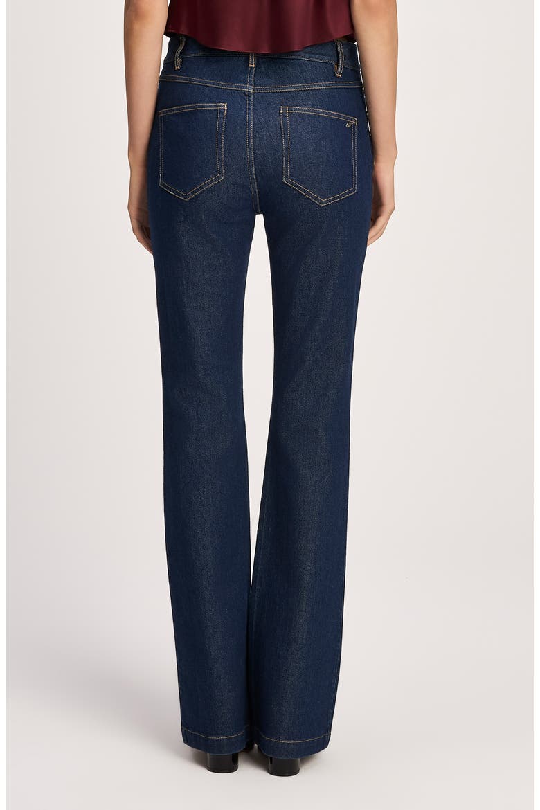 Stevie Rhinestone Rose Straight Leg Jeans, Alternate, color, NEPTUNE MULTI