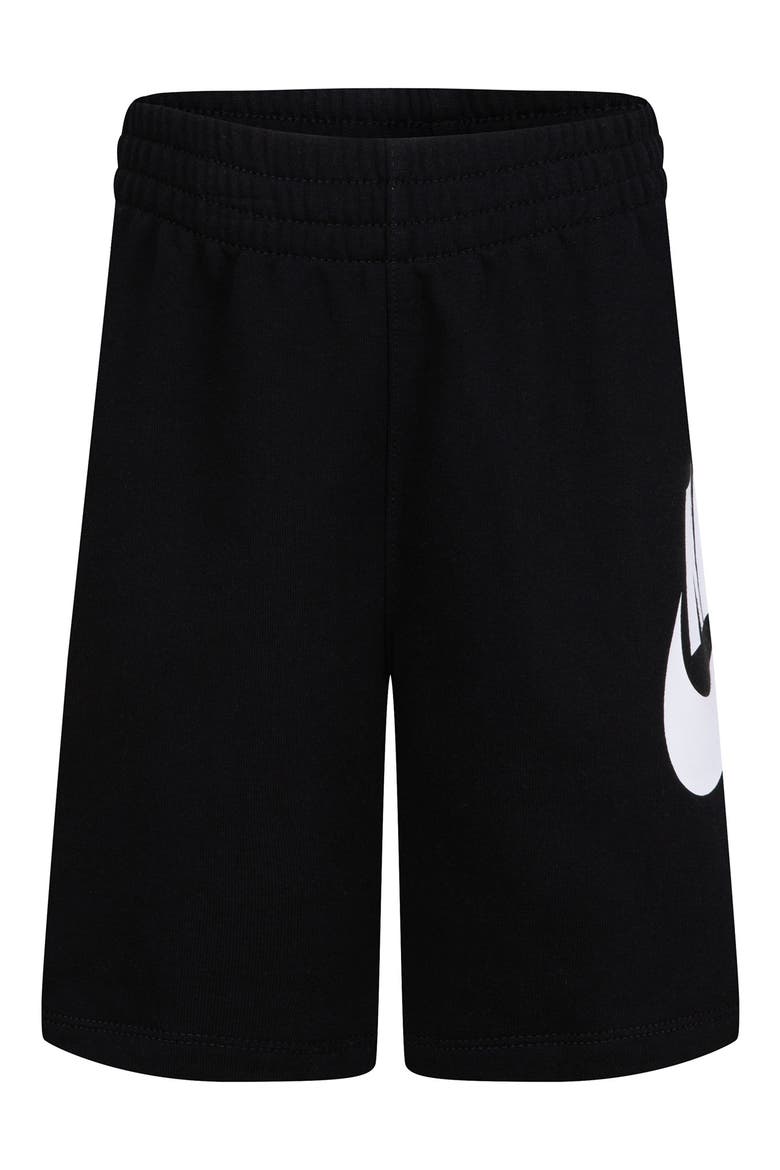 Kids' Club Hoodie & Shorts Set, Alternate, color, BLACK