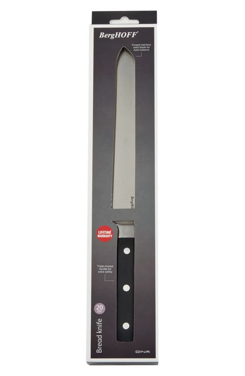 Berghoff Dina Gene 8-inch Bread Knife In Black