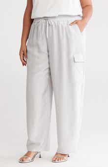 Eileen Fisher Silk Cargo Pants