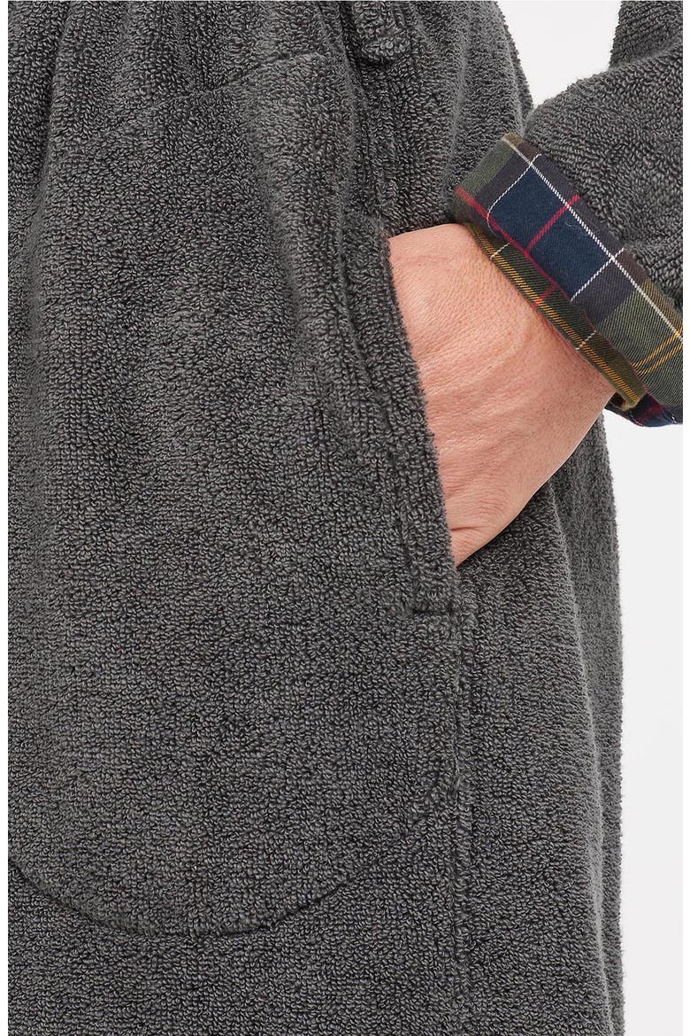 Lachlan Cotton Robe, Alternate, color, CHARCOAL