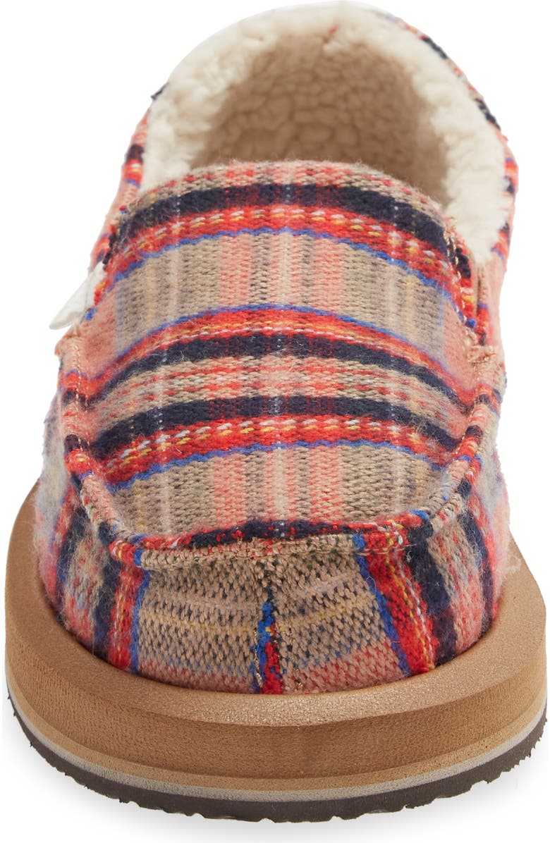 Sanuk Donna ST Plaid Chill Slip-On Sneaker, Alternate, color,