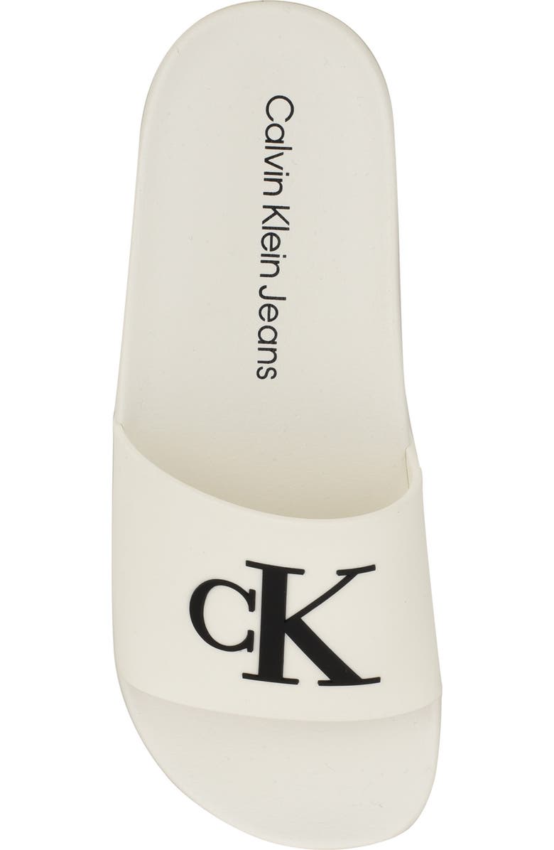 Calvin Klein Arin 2 Slide Sandal, Alternate, color, White 140