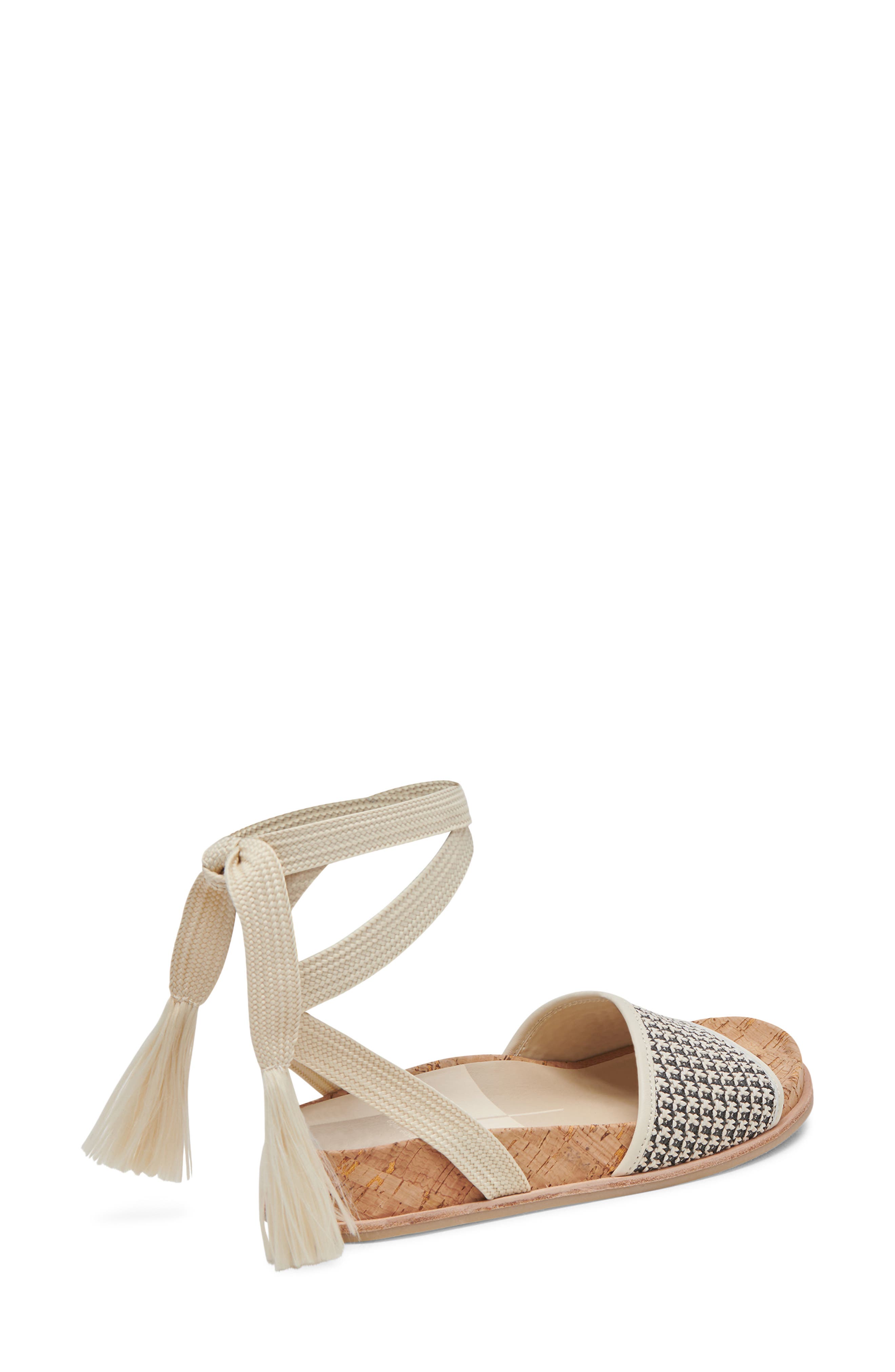 Dolce Vita Salacy Ankle Strap Sandal, Alternate, color, Black Natural