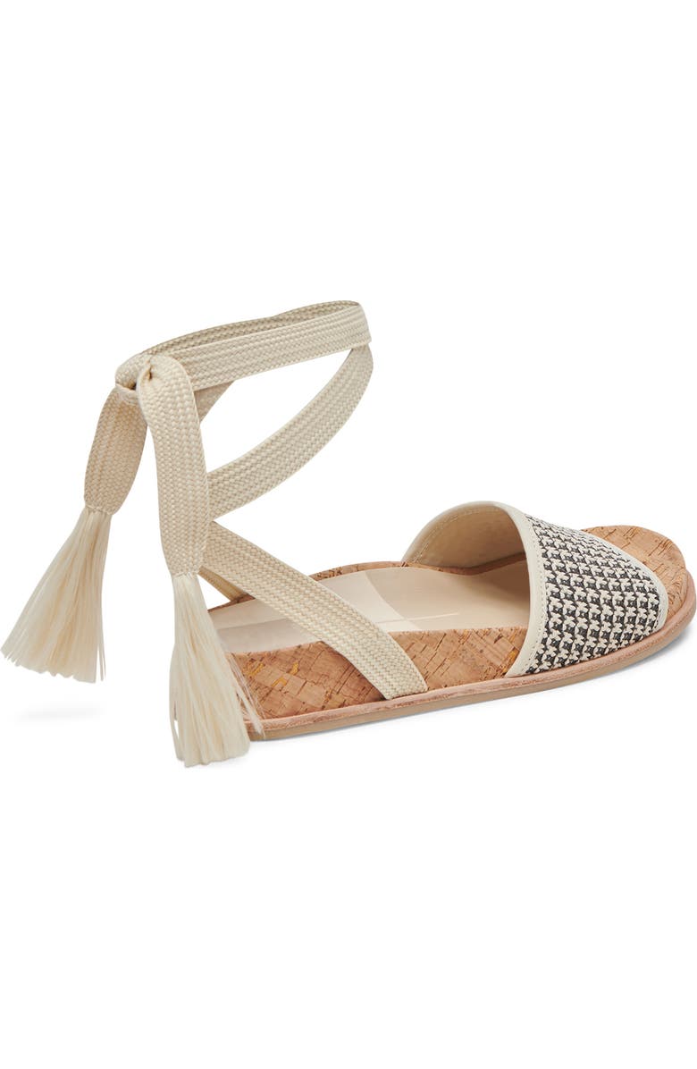 Dolce Vita Salacy Ankle Strap Sandal, Alternate, color, Black Natural