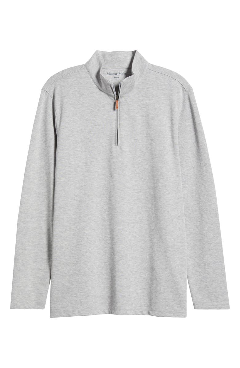 Mizzen+Main KPI Quarter Zip Pullover Sweatshirt, Alternate, color, 