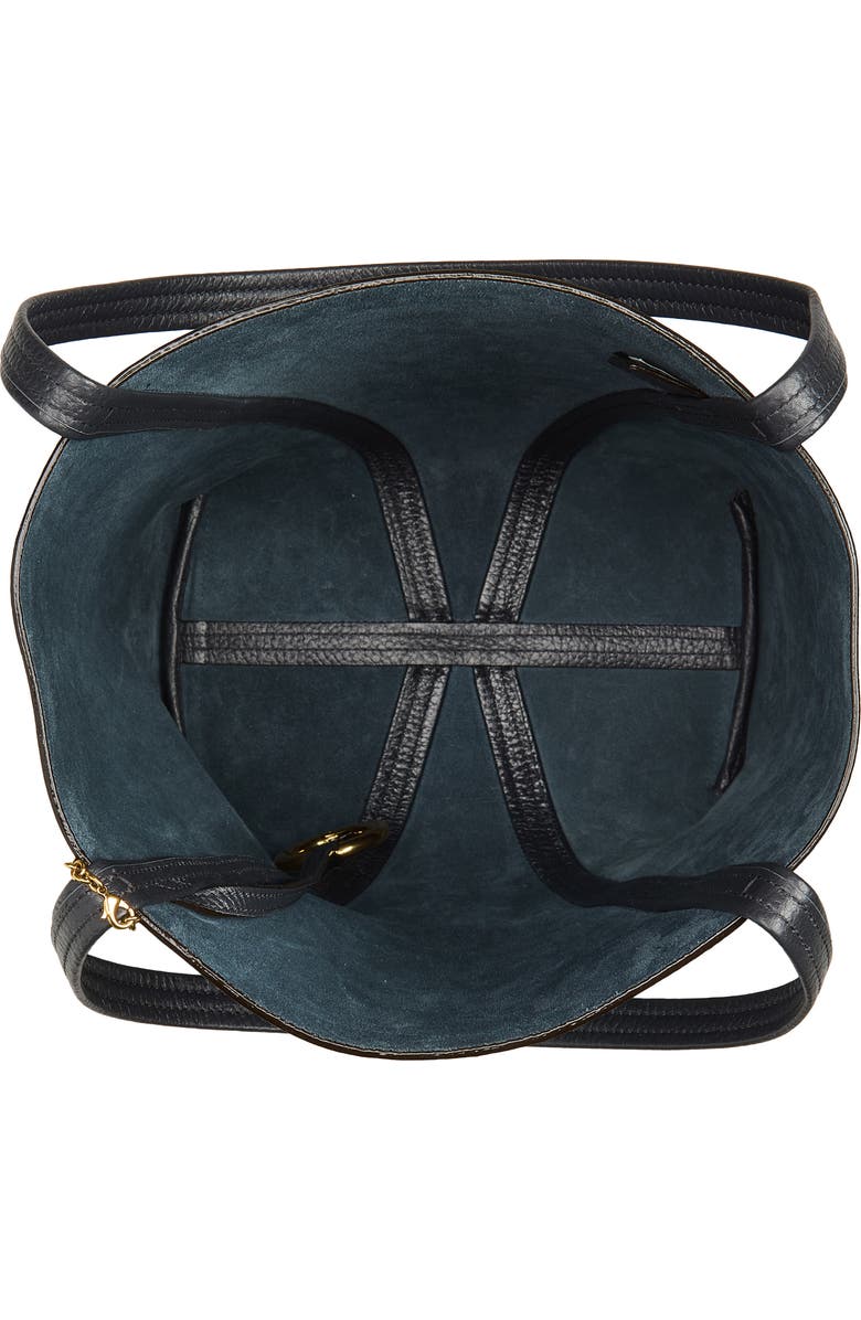 Chloé Denim Spin Tote, Alternate, color, Ashes Blue