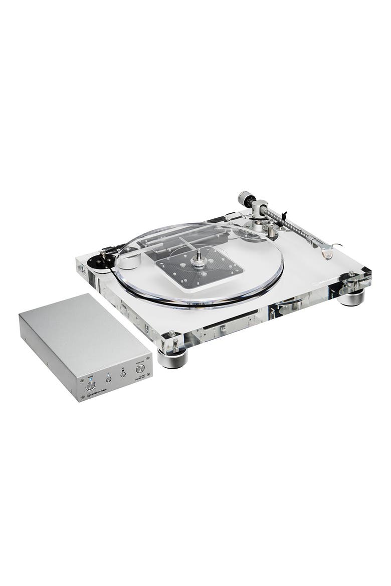 AT-LPA2 Fully Manual Belt-Drive Turntable, Alternate, color, Clear
