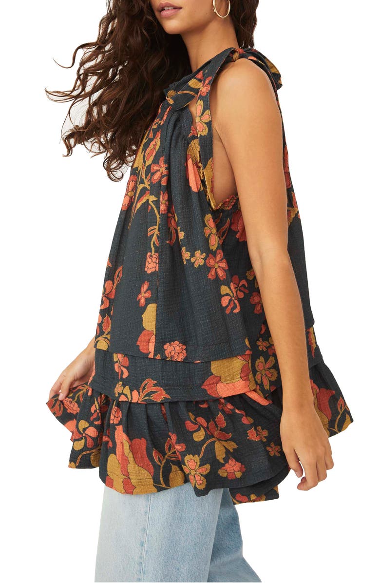 Free People Fleur Print Tunic Top, Alternate, color, 