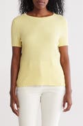 Calvin Klein Textured Short Sleeve Sweater