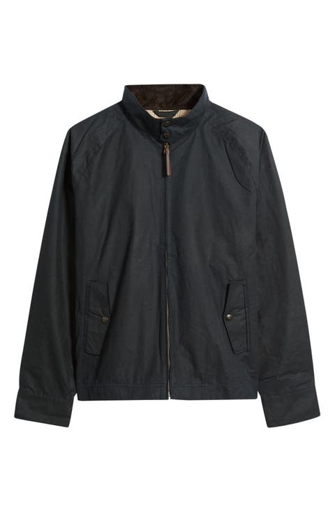 Waxed Harrington Jacket