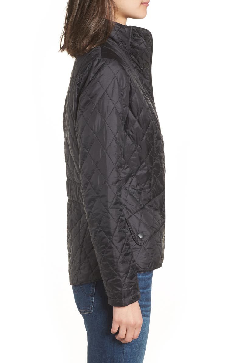 Barbour Flyweight Quilted Jacket, Alternate, color, 