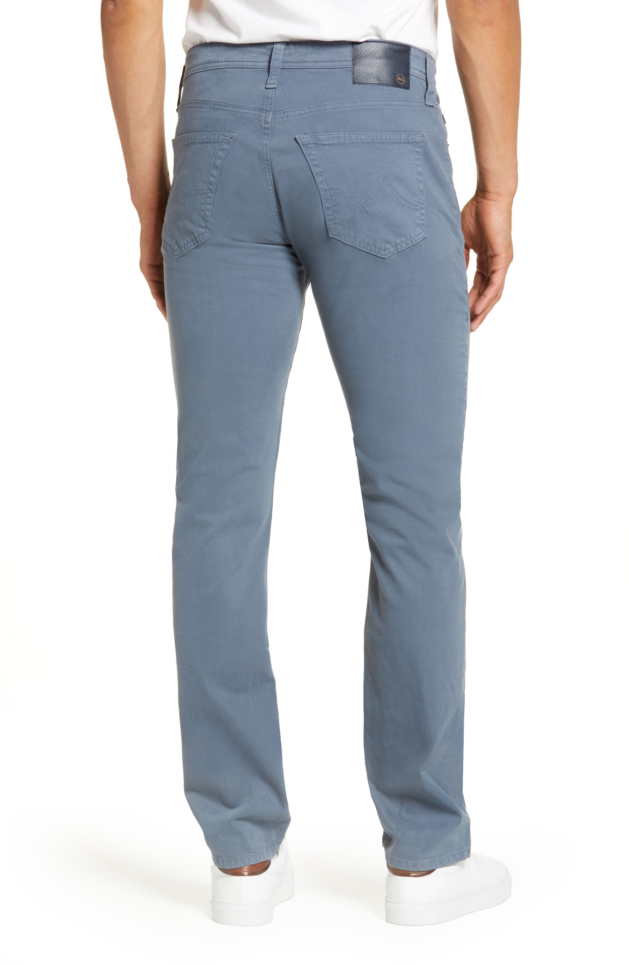 Мужские AG Everett Stretch Sateen Slim Straight Pants — фото 2