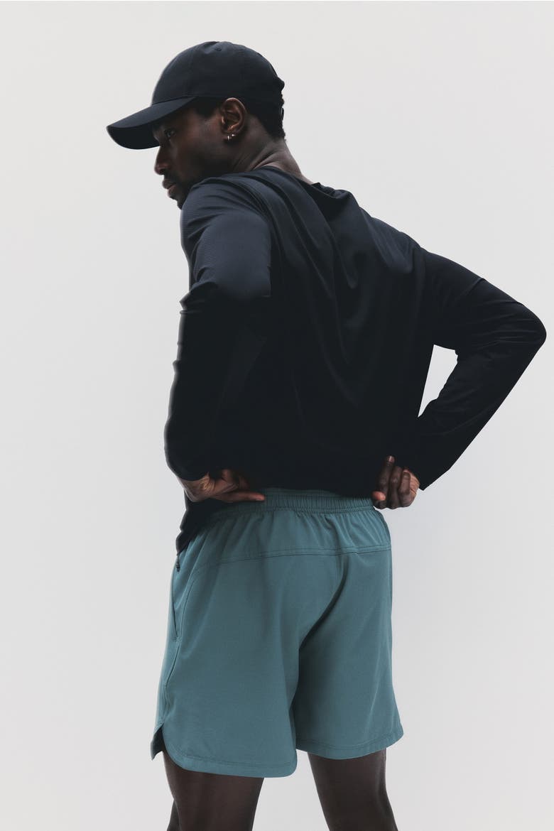 Sports Shorts With Drymove, Alternate, color, Frosty green