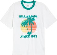 Billabong My Beach Club Graphic Ringer T-Shirt