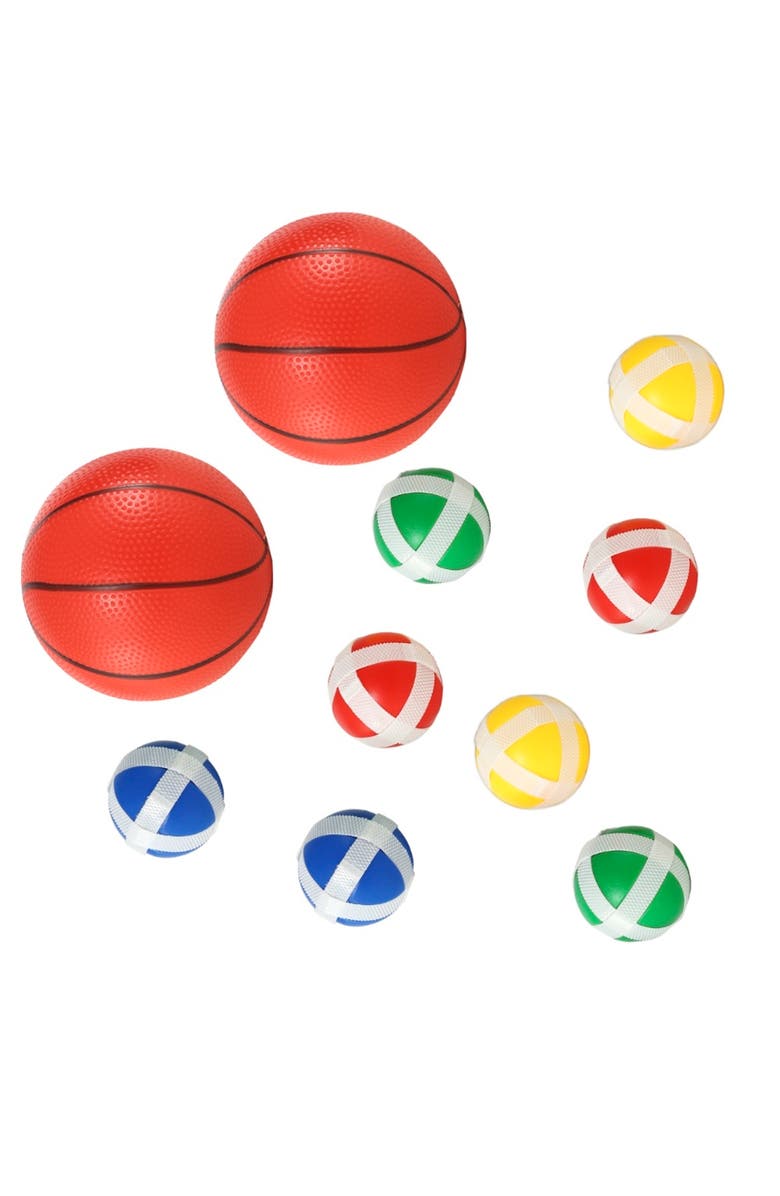 Trimate 2In1 Arcade Basketball Hoop Game, Alternate, color, Multicolored