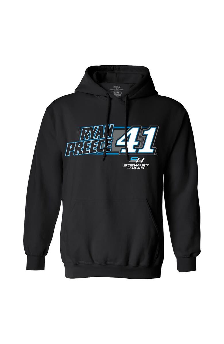TEAM PENSKE Men's Team Penske  Black Ryan Preece Pullover Hoodie, Alternate, color, 