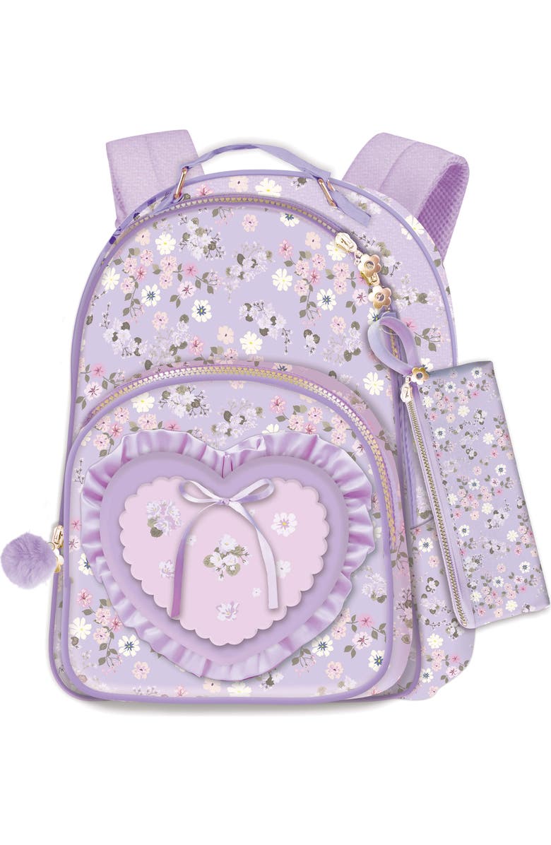 HOT FOCUS Kids' Trendy Backpack, Main, color, Purple Multi