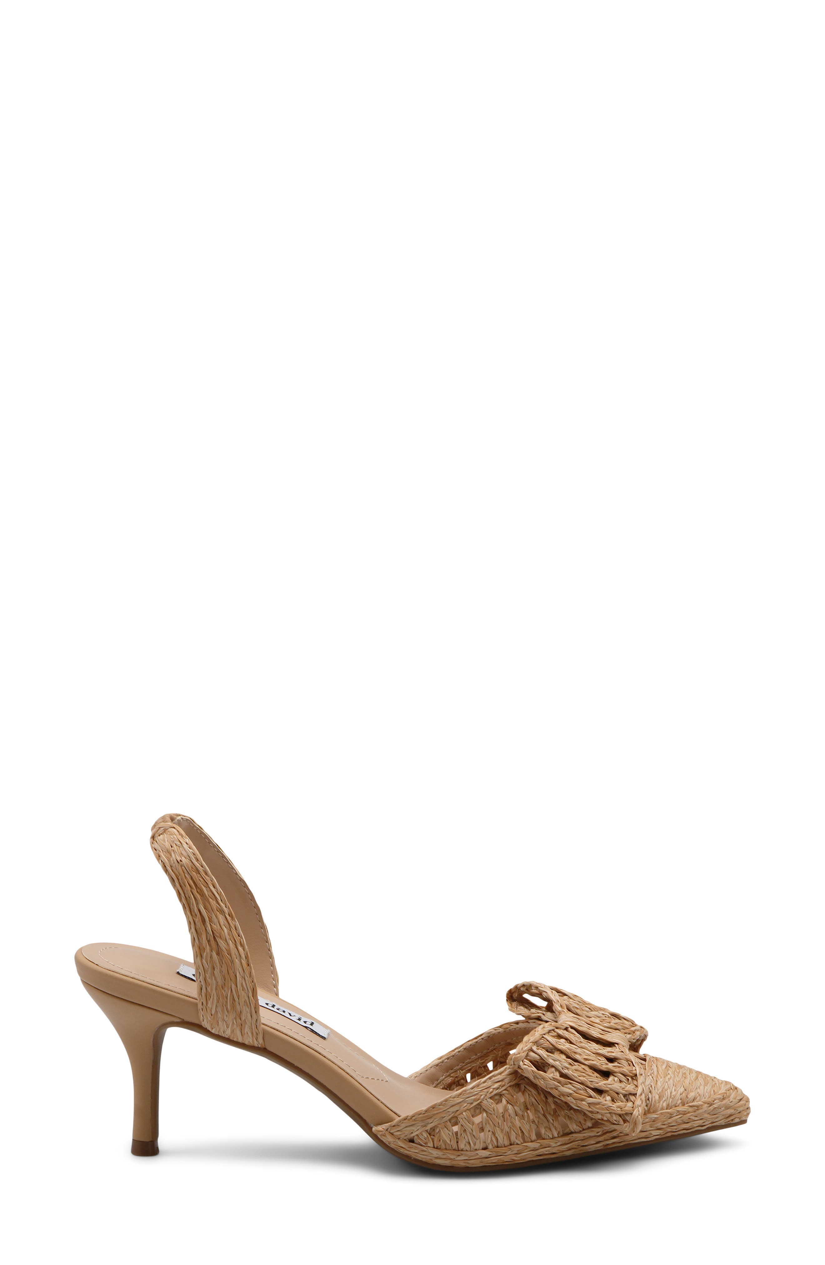 Charles David Agora Slingback Pump, Alternate, color, Natural
