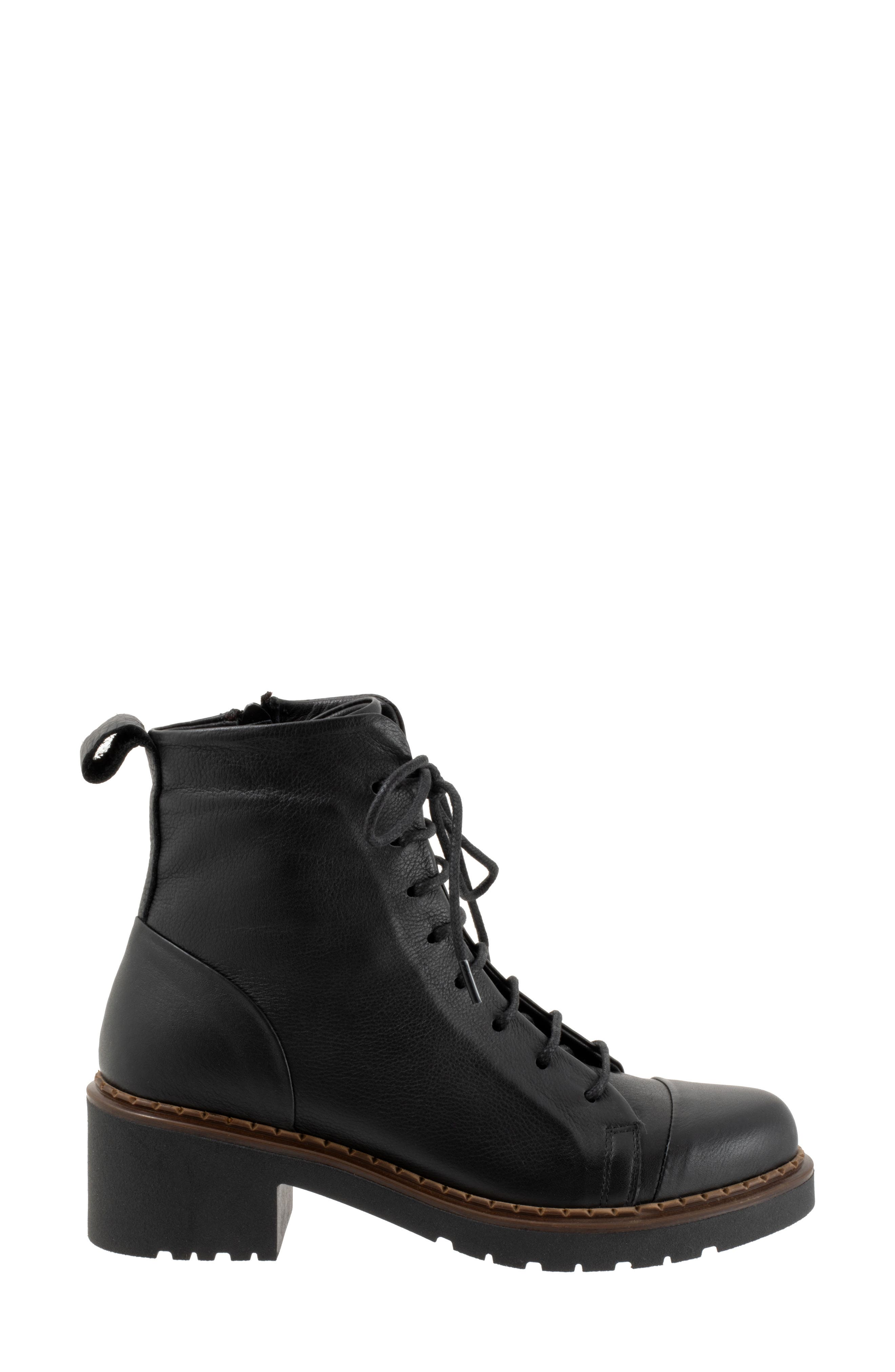 Bueno Nikita Lace-Up Boot, Alternate, color, Black