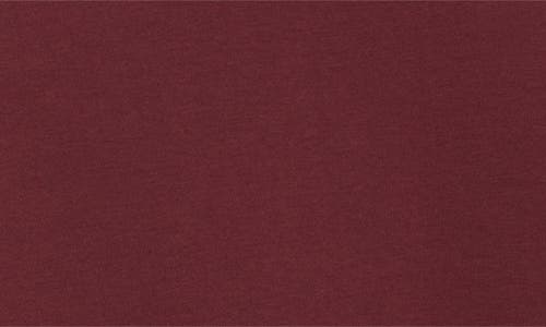 Mavi Jeans Cotton Crewneck T-shirt In Burgundy