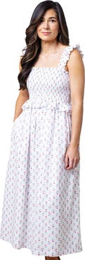Hope & Henry Women's Organic Smocked Sundress