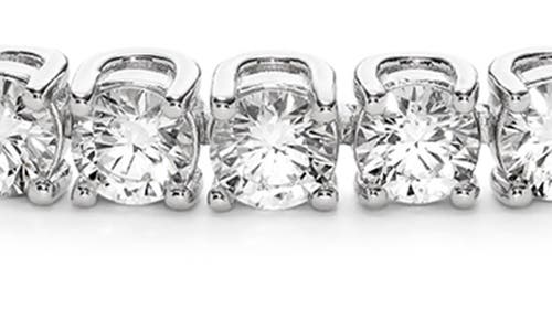 LIGHTBOX LIGHTBOX 10-CARAT LAB GROWN DIAMOND TENNIS BRACELET