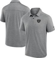 Fanatics Signature Men's Fanatics Signature Black Las Vegas Raiders Front Office Tech Polo Shirt