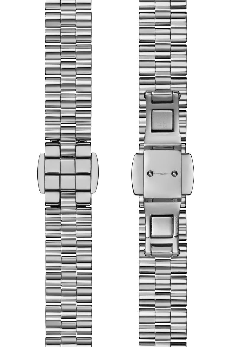 Runabout Bracelet Watch, 25mm, Alternate, color, WHITE