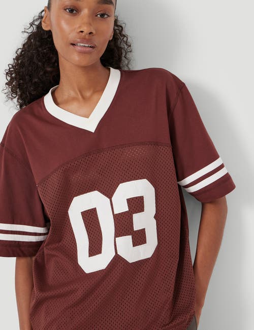 Hush Sporty Graphic T-shirt In Brown