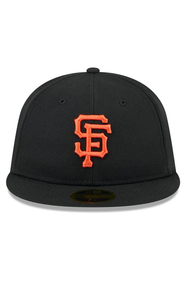 New Era Men's New Era  Black San Francisco Giants 2025 Jackie Robinson Day Retro Crown 59FIFTY Unstructured Fitted Hat, Alternate, color, 