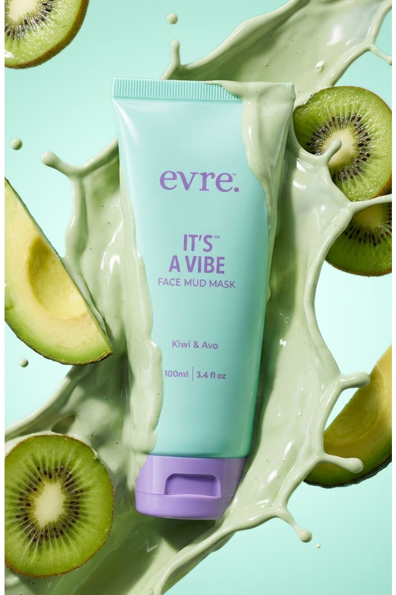 It's A Vibe Kiwi & Avo Face Mud Mask, Alternate, color, NO COLOR