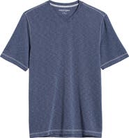 Johnston & Murphy Vintage Slub V-Neck T-Shirt