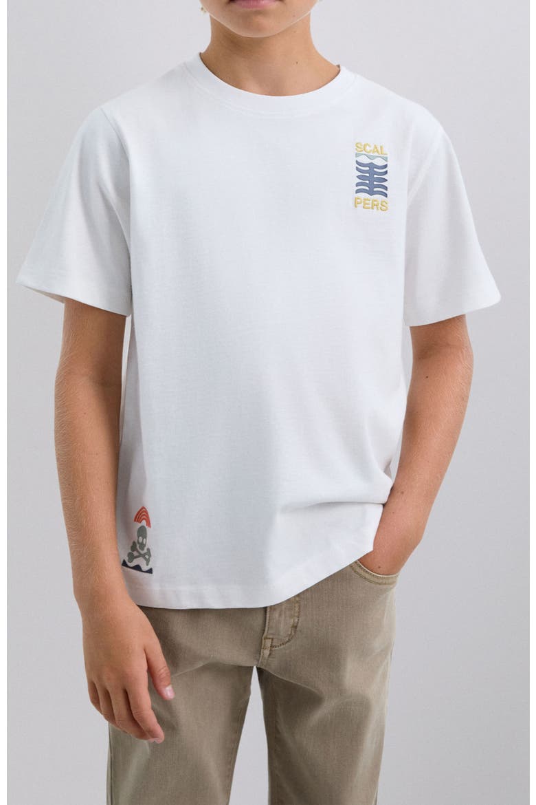Graphictee Kids, Alternate, color, White